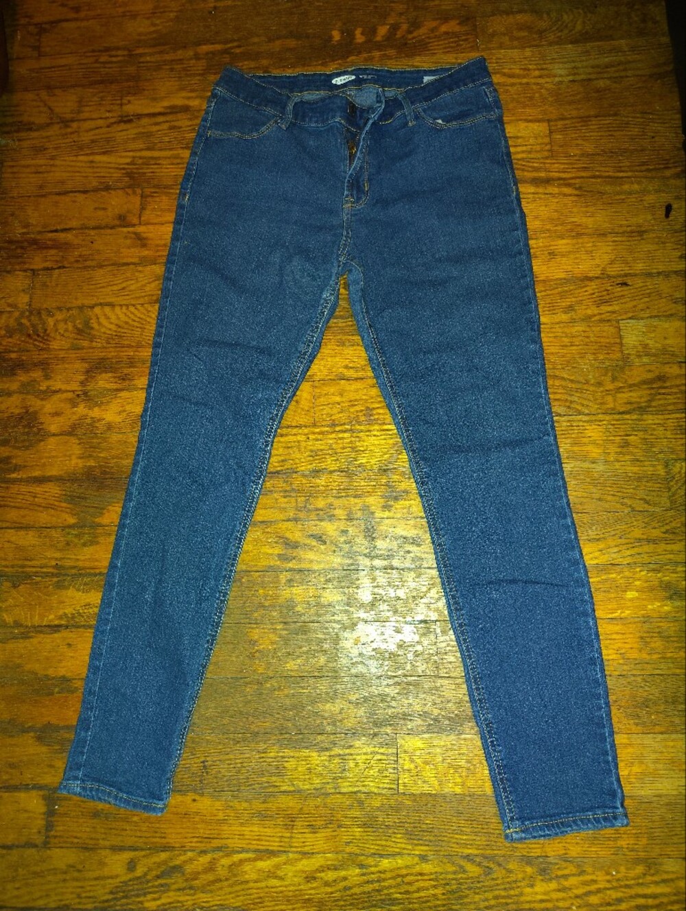 Old Navy Women's Boot Cut Jeans in Dark Blue Wash